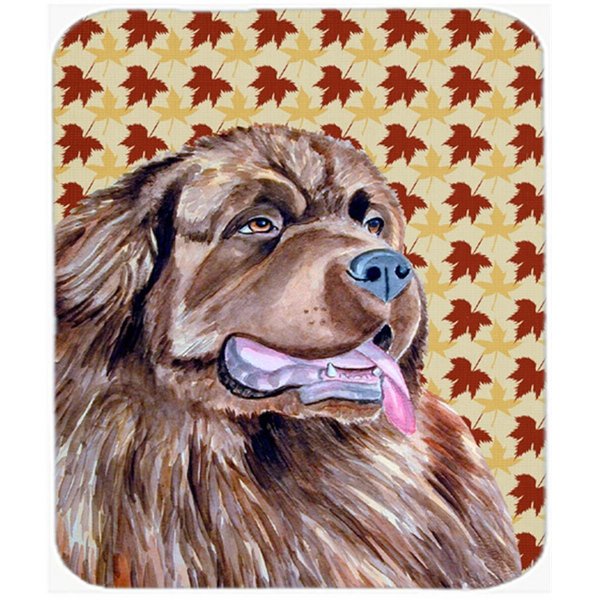 Skilledpower Newfoundland Fall Leaves Portrait Mouse Pad; Hot Pad Or Trivet SK233761